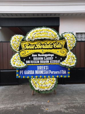 Papan Bunga Duka di Karanggayam