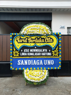 Papan Bunga Duka di Karanggayam
